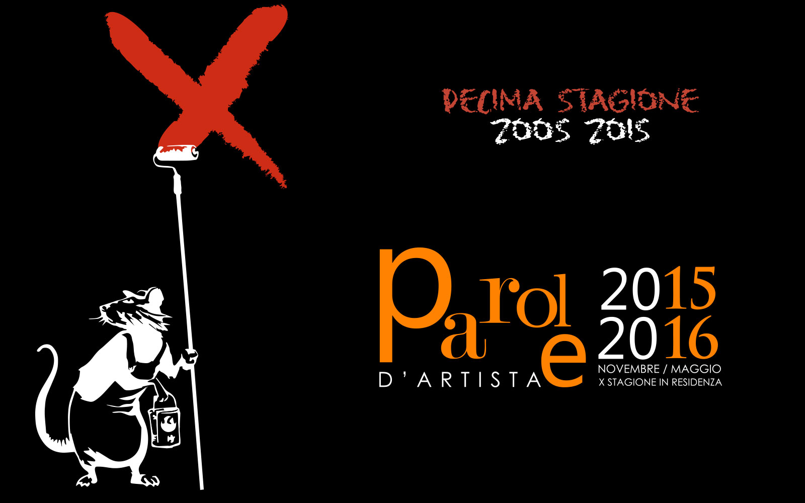 Parole d'Artista X stagione